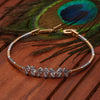 Sukkhi Stylish Rhodium Plated Bracelet for Women