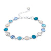 Sukkhi Exclusive  Crystal Rhodium Plated Bracelet for Women