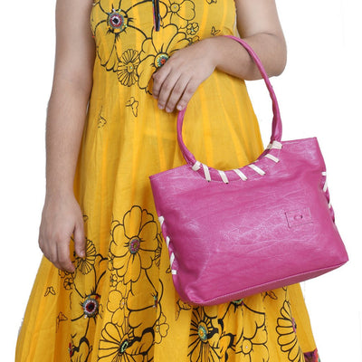 Sukkhi Pink Stylish Shoulder Handbag-3