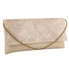Sukkhi Elegant White Clutch Handbag