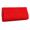 Sukkhi Designer Red and White Clutch Handbag-1