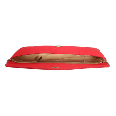 Sukkhi Glamorous Red & White Clutch Handbag-2