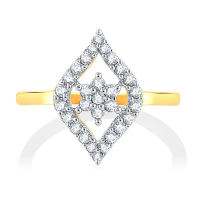 Sukkhi Alluring Gold Plated CZ Set Of 4 Ring Combo For Women-2
