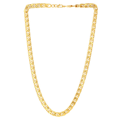 Sukkhi Classy Gold Plated Unisex Combo Chain