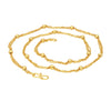 Sukkhi Glimmery Gold Plated Unisex Combo Chain