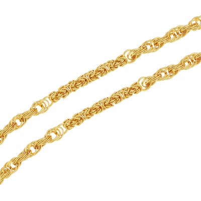 Sukkhi Glimmery Gold Plated Unisex Combo Chain