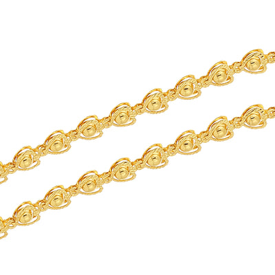 Sukkhi Dazzling Gold Plated Unisex Combo Chain