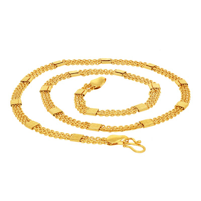 Sukkhi Elegant Gold Plated Unisex Combo Chain