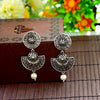 Sukkhi Blossomy Oxidised Pearl Earring Combo For Women
