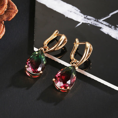 Sukkhi Modern Crystal Gold Plated Floral Earring Combo For Women