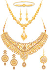 Sukkhi Marvellous Gold Plated Combo Necklace Set for Women
