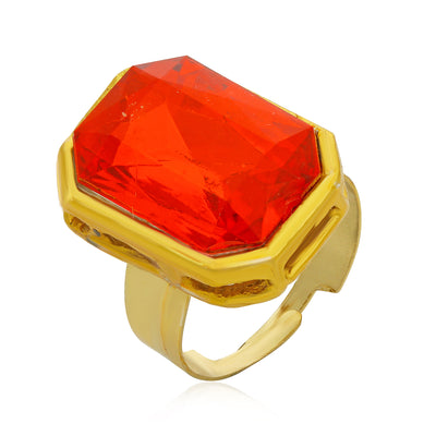Sukkhi Wavy Red Diamond Gold Plated Combo Set for Women