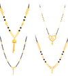 Sukkhi Delicate Gold Plated Mangalsutra Pendant Combo for Women