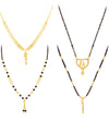 Sukkhi Attractive Gold Plated Mangalsutra Pendant Combo for Women