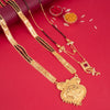 Sukkhi Pleasing Gold Plated Mangalsutra Combo for Women
