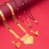 Sukkhi Elegant Gold Plated Combo Mangalsutra Set for Women