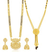 Sukkhi Incrediable Gold Plated Combo Mangalsutra Set for Women