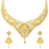 Sukkhi Marvellous 24 Carat Gold Plated Choker Necklace Set Combo For Women