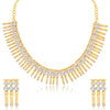 Sukkhi Equisite Gold Plated Choker Necklace Set Combo For Women