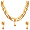 Sukkhi Gleaming Gold Plated Necklace Set Combo For Women