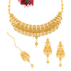 Sukkhi Astonish Gold Plated Choker Combo Necklace Set for Women