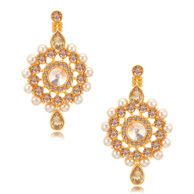 Sukkhi Classy Gold Plated Combo Necklace Set For Women