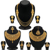 Sukkhi Sparkling Gold Plated Combo Necklace Set for Women