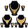 Sukkhi Spectacular Gold Plated Combo Necklace Set for Women