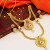 Sukkhi Glimmery Gold Plated Combo Necklace Set for Women