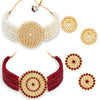 Sukkhi Glorious Gold Plated Combo Necklace Set for Women