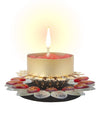 Sukkhi Best Selling Diya Candle in Vibrant Red-1