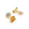 Sukkhi Fancy Pearl Gold Plated Kundan Jhumki Earring for Women