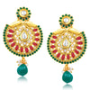 Sukkhi Royal Gold Plated Dangle Earring For Women
