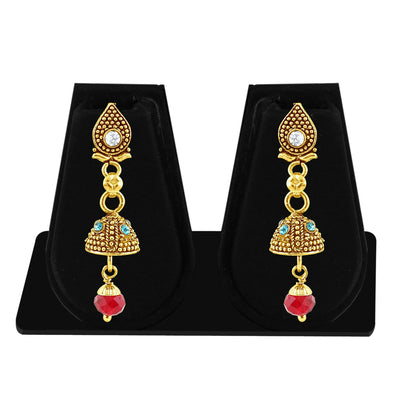 Sukkhi Fashionable Gold Plated Jhumki Earring For Women-1