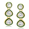 Sukkhi Exquisite Gold Plated AD Dangle Earrings For Women