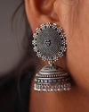 Sukkhi Incredible Oxidised Filigree Jhumkis Earring combo set (Set of )