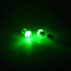 Sukkhi Graceful Round Shaped Green Crystal LED Colorful Party Dance Unisex Stud Earring