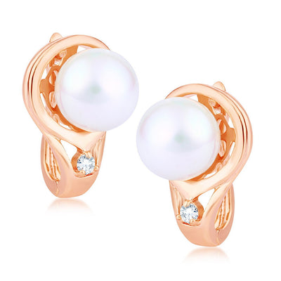 Sukkhi Amazing Gold Plated Round shaped Stud earring for women