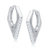 Sukkhi Graceful Rhodium Plated Square Shaped Drop Earring for Women