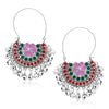 Sukkhi Exquisite Rhodium Plated Chandbali Earring for Women