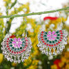 Sukkhi Exquisite Rhodium Plated Chandbali Earring for Women
