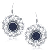 Sukkhi Floral Oxidised Plated Dangle Earrings For Women
