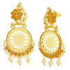 Sukkhi Classy LCT Gold Plated Pearl Dangle Earring For Women