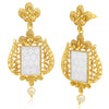 Sukkhi Glimmery LCT Gold Plated Pearl Dangle Earring For Women