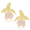 Sukkhi Astonish Gold Plated Bird Stud Earring For Women