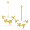 Sukkhi Classy Gold Plated Bird and Floral Chandelier Earring For Women