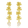 Sukkhi Fancy Gold Plated Floral Dangle Earring For Women