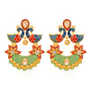 Sukkhi Sensational Mena Kari Peacock Gold Plated Earring for Women