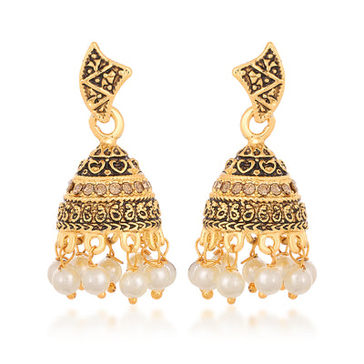 Sukkhi Tibale LCT Stone Gold Plated Earring for Women