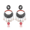 Sukkhi Exclusive Pearl Mint Meena Collection Oxidised Earring for Women